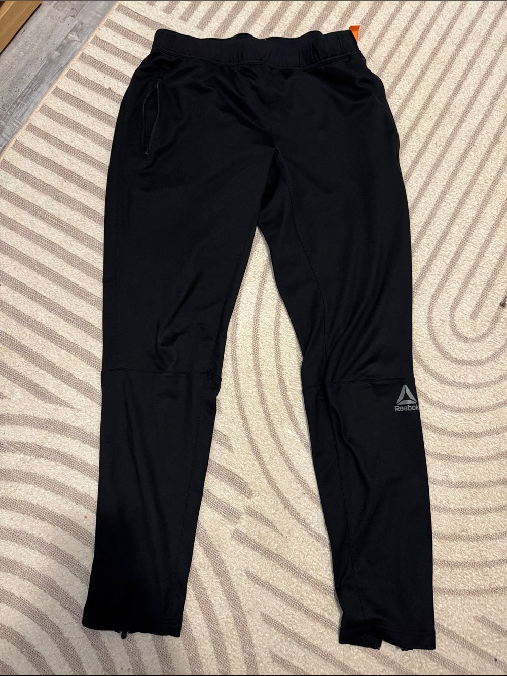 Reebok Black Kids Athletic Joggers